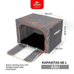 SPEEDS Storage Box Kotak Penyimpanan 100L 66L 075-3