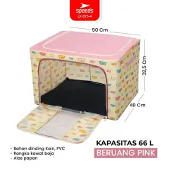 SPEEDS Storage Box Kain Kotak Penyimpanan 66L 100L 075-4