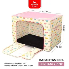 SPEEDS Kotak Penyimpanan Box Storange 66L 100L 075-8