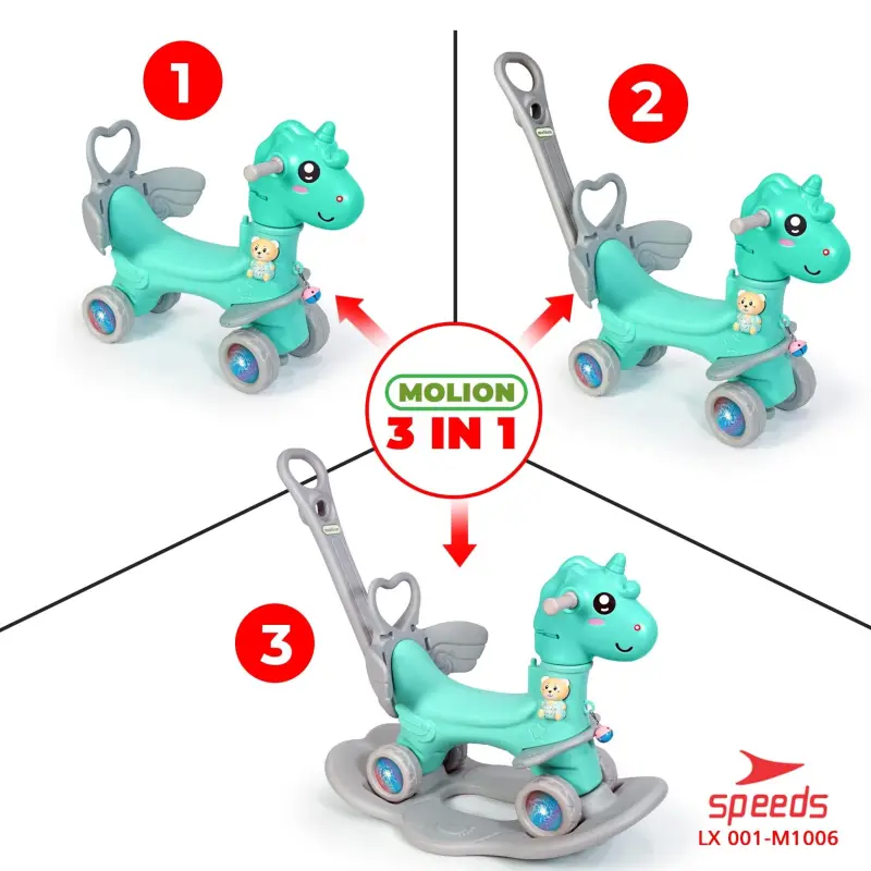 MOLION Mainan Kuda-Kudaan Rocking Horse 001-M1006