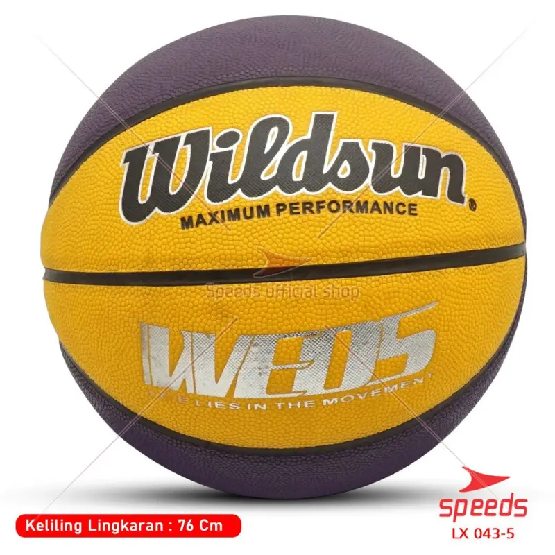 SPEEDS Bola Basket Wildsun Rubber Original 043-5
