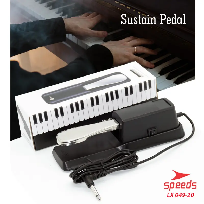 SPEEDS Sustain Pedal Keyboard Piano Universal 049-20