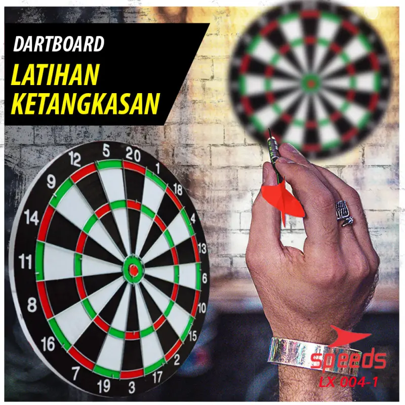 SPEEDS Papan Dart 17" 004-3