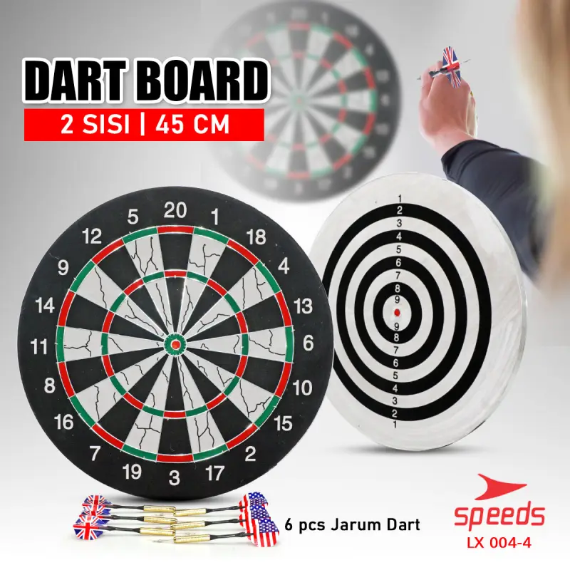 SPEEDS Papan Dart 18" 004-4
