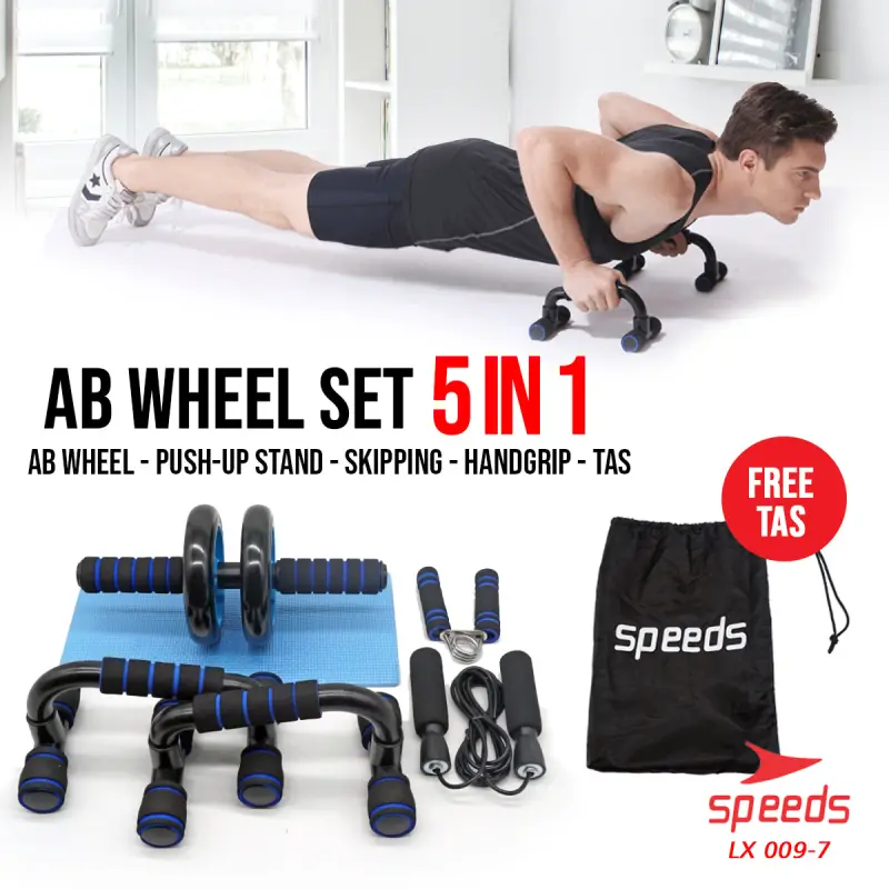 SPEEDS Ab Wheel Set 5in1 009-7