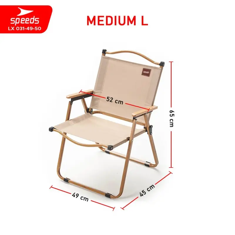 SPEEDS Kursi Lipat Camping Foldable L, XL 031-49