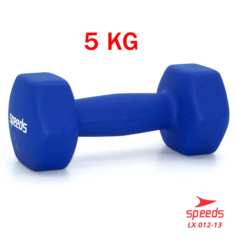 SPEEDS Dumbell Barbel Vinyl 5kg 012-13