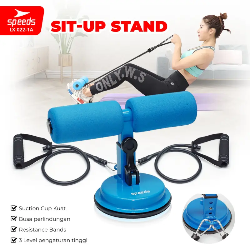 SPEEDS Sit Up Stand + Tali Resistance 022-1A