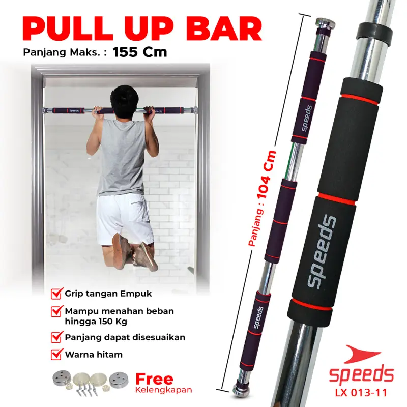 SPEEDS Pull Up Bar 104-155cm 013-11