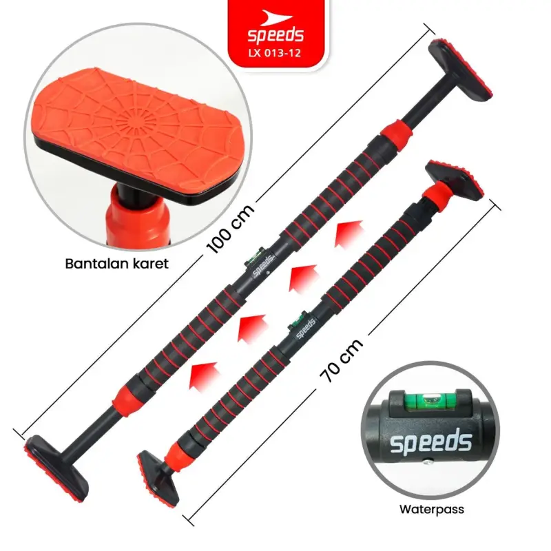 SPEEDS Pull Up Bar 70-100cm 013-12