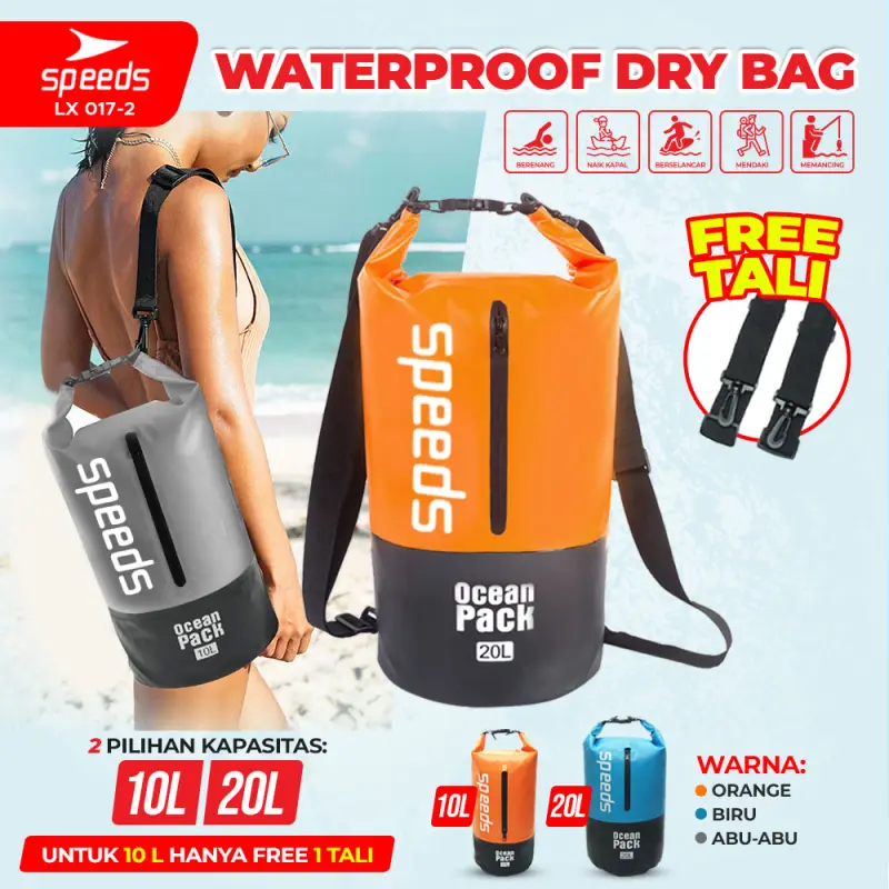 SPEEDS Tas Pelampung Waterproof Dry Bag 017-2