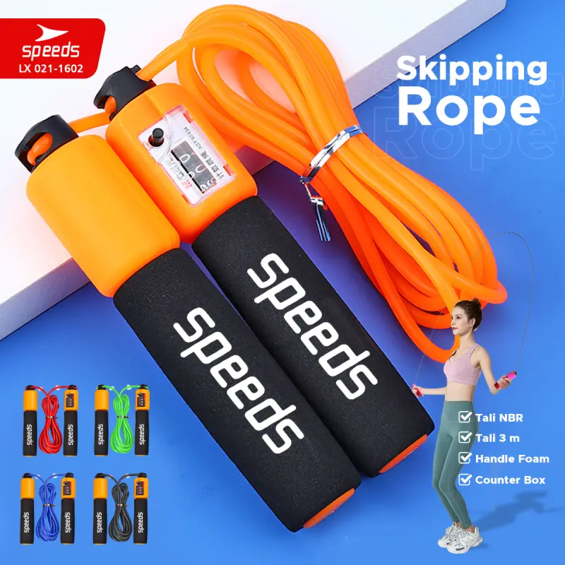 SPEEDS Lompat Tali Skiping Rope 021-1602