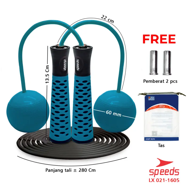 SPEEDS Lompat Tali Skipping Rope 021-1605