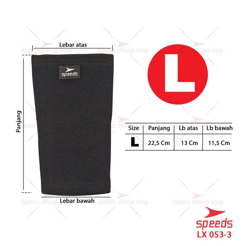 SPEEDS Pelindung Siku Elbow Supporter 053-3